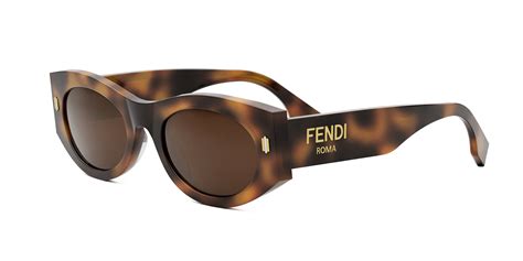 Fendi Roma FE40125I Cat Eye Sunglasses 